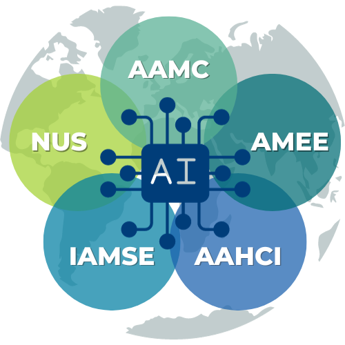 AI International Committee, NUS, AAMC, AMEE, IAMSE, AAHCI